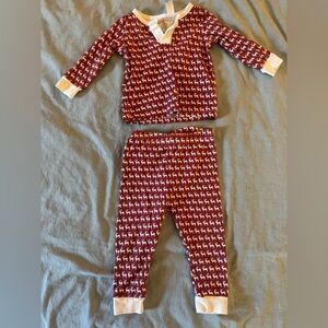 Lila and Hayes Christmas Pajamas